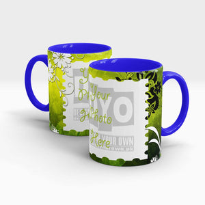 Elegant Green Custom Mug