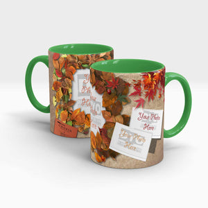Autumn Leafs Customized Mug