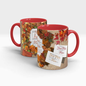 Autumn Leafs Customized Mug