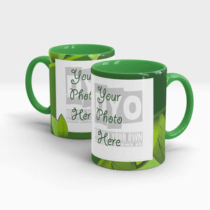 Leaf Green Custom Mug