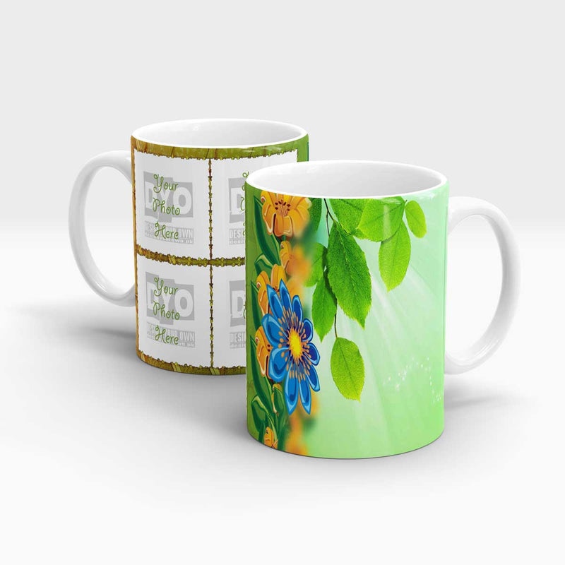 Special Green Series Customized Gift Mug