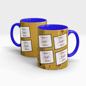 Brown Coffee Mug Series Multiple Photo-holders