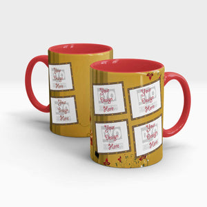 Brown Coffee Mug Series Multiple Photo-holders