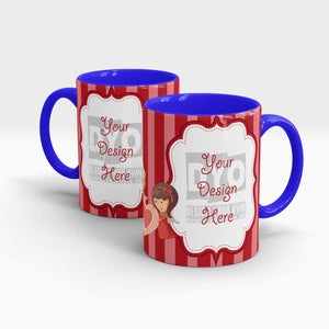 Beautiful Personalized Engagement Gift Mug For Her