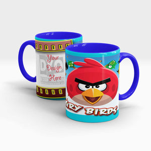 Personalized Angry Birds Printed Gift Mug