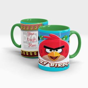 Personalized Angry Birds Printed Gift Mug