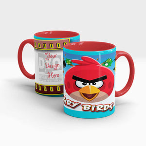 Personalized Angry Birds Printed Gift Mug