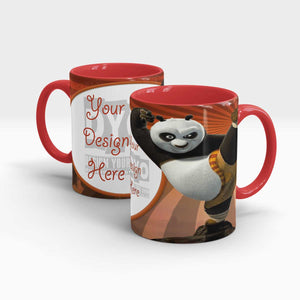 Personalized Kung Fu Panda Custom Printed Gift Mug