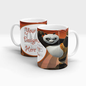 Personalized Kung Fu Panda Custom Printed Gift Mug