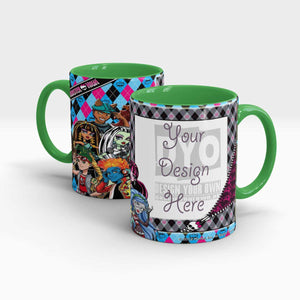 Personalized Gift Mug Customized Monster High Series for Girls