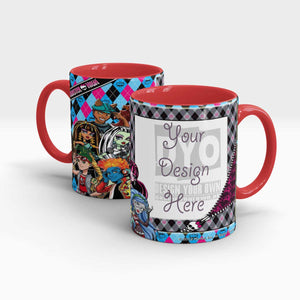 Personalized Gift Mug Customized Monster High Series for Girls