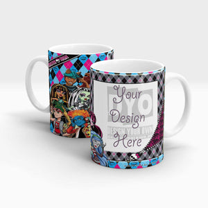 Personalized Gift Mug Customized Monster High Series for Girls