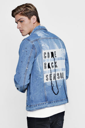 Customized Jackets For Men's And Women's (In Jeans)