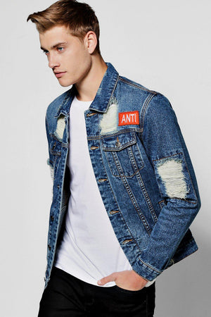 Customized Jackets For Men's And Women's (In Jeans)