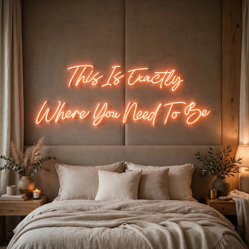 Custom LED Neon Sign | Motivational Neon Light Wall Decor
