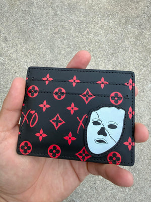 Custom Genuine Leather Card Holder - UV Printed