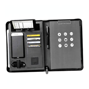 Customized Premium Diary with Note Pad, Card Holder, Power Bank, Phone Holder & Pen Holder | DYO