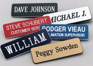 Custom UV Name Badge - Acrylic