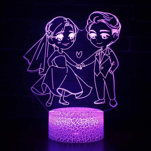 Design your own Personalized Couple Lamp