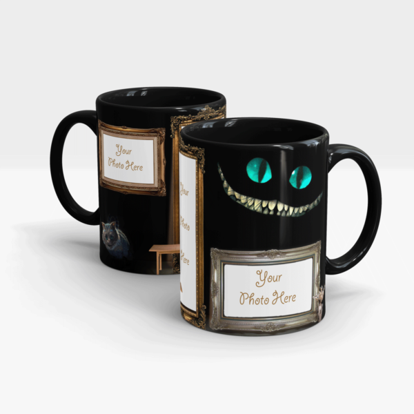 Cats' Series Custom Printed Mug-Black