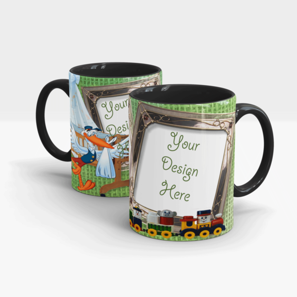 Special Series of Customized Mugs for Kids-Black