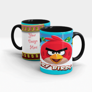 Angry Birds' Personalized Gift Mug-Black