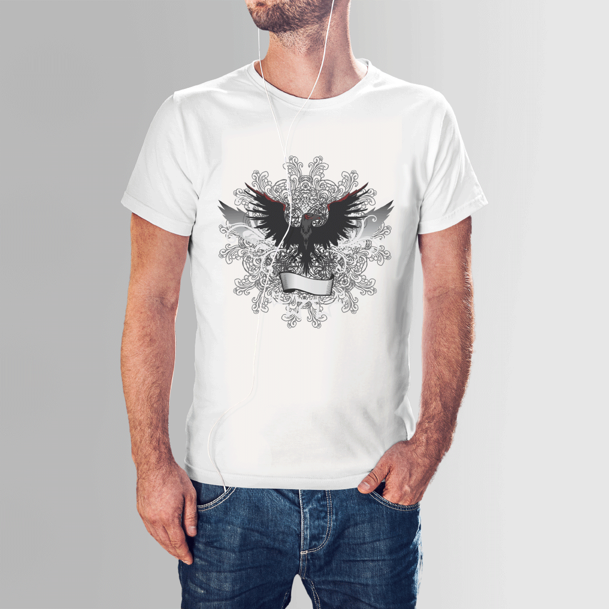 Bird T-shirt, High Quality Cotton with Neck Crew - Design Your Own ...