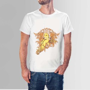 Red Indian T Shirt White