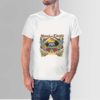 Heroes and Thieves Skull T Shirt White