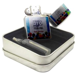 Zippo Style Windproof Customized Birthday Gift Lighter