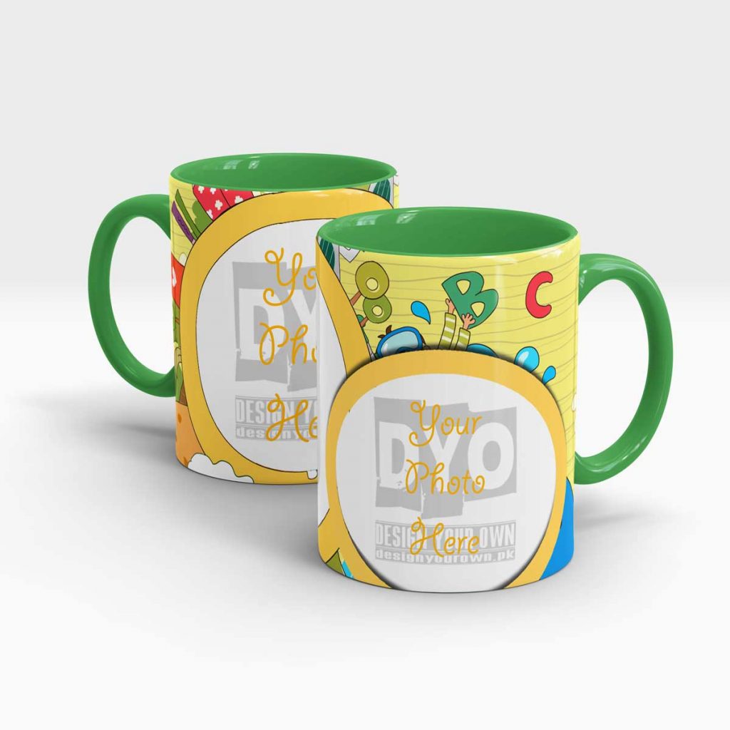 Abc Custom Gift Mug For Kids - Design Your Own 