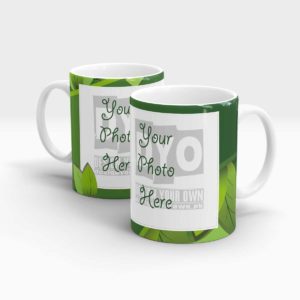 Leaf Green Custom Mug