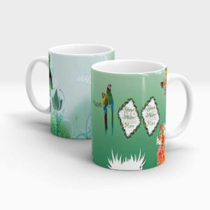 Nature Inspired Custom Printed Gift Mug
