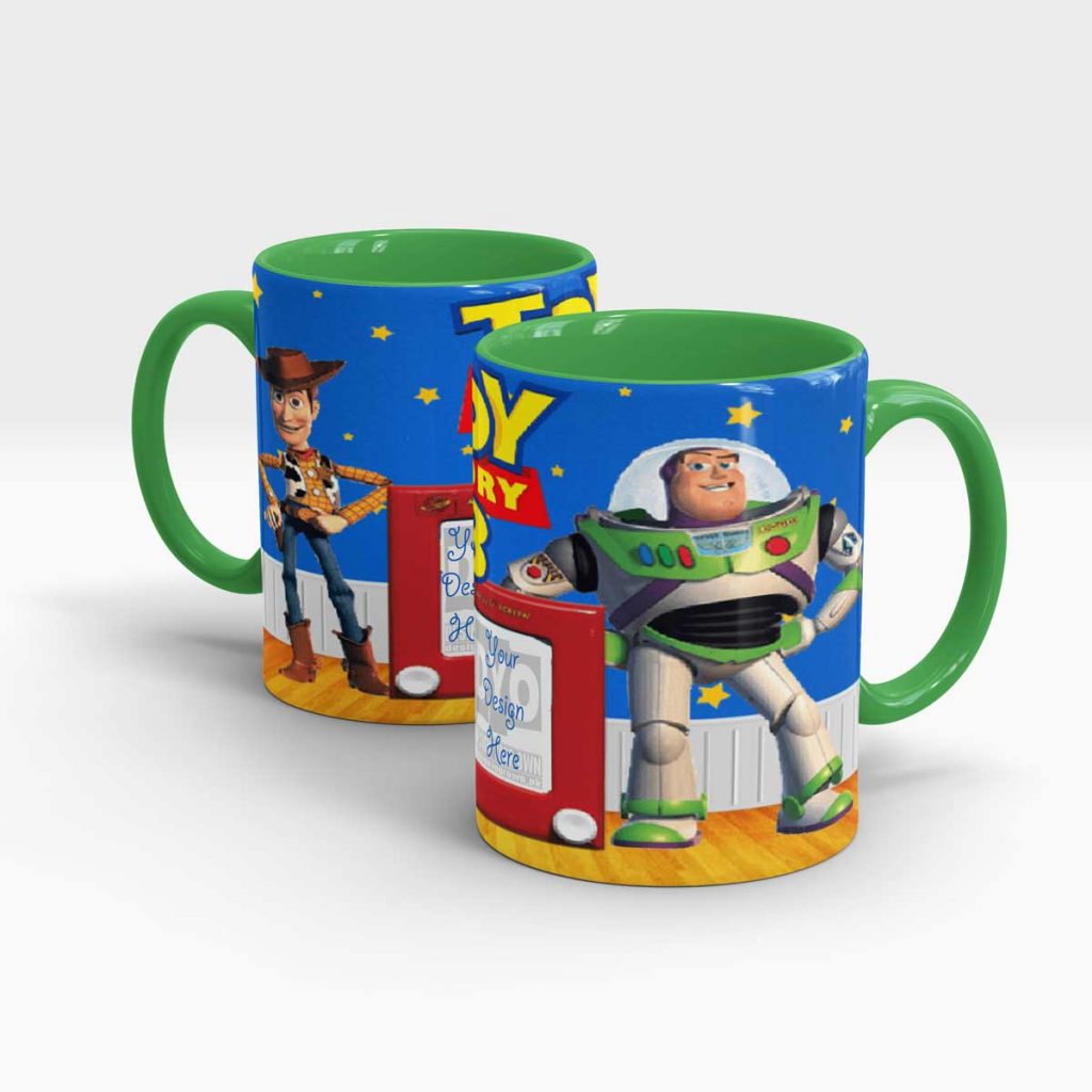 alien toy story mug