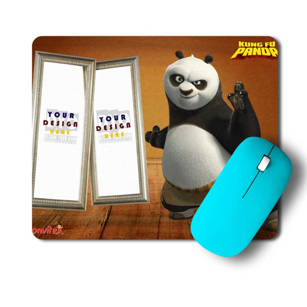 Kung Fu Panda’s Customized Mouse pad Design Your Own Online gift
