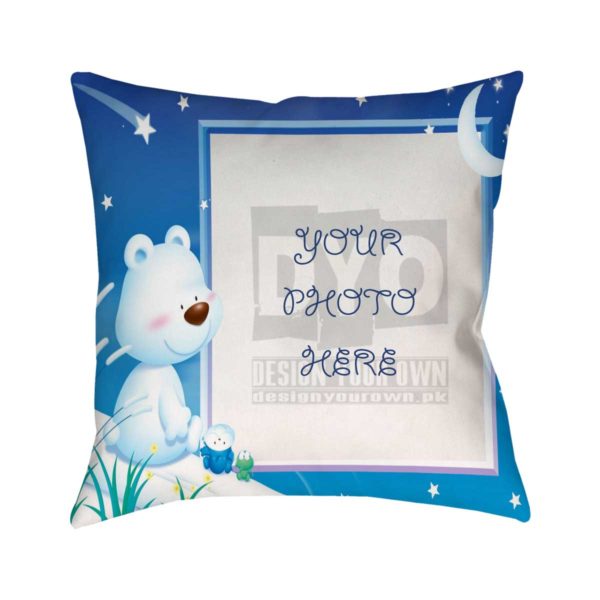Design Your Own Smiling Bear Cushion For Kids