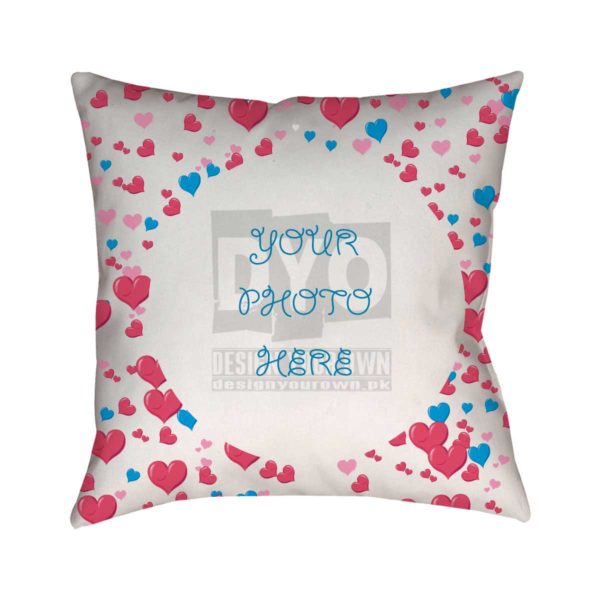 You Live In My Heart Custom Gift Cushion