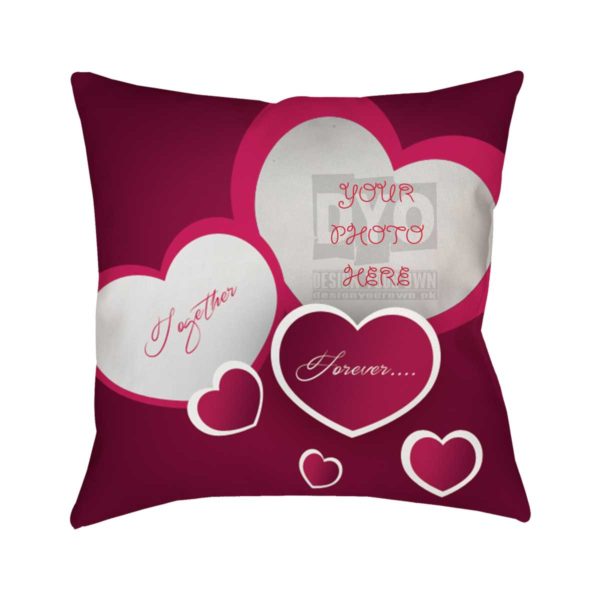 Together Forever Valentines Day Gift Cushion