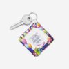Happy Birthday Gift Personalized Wooden Key Chain (KC-MDF-HBD-04)