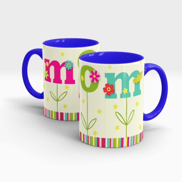 Mothers Day Gift Mug Blue