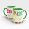 Mothers Day Gift Mug Green