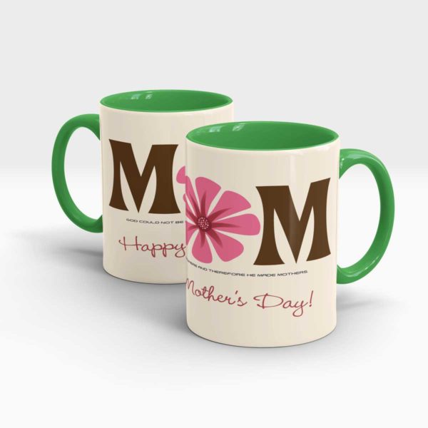 Mothers Day Gift Mug-Green