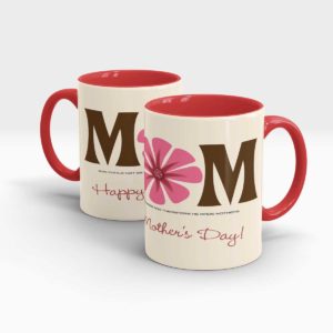 Mothers Day Gift Mug-Red