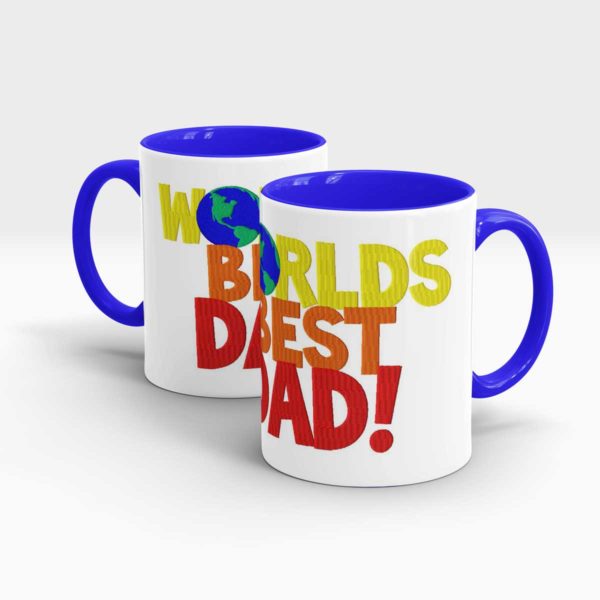 Fathers Day Gift Mug-Blue