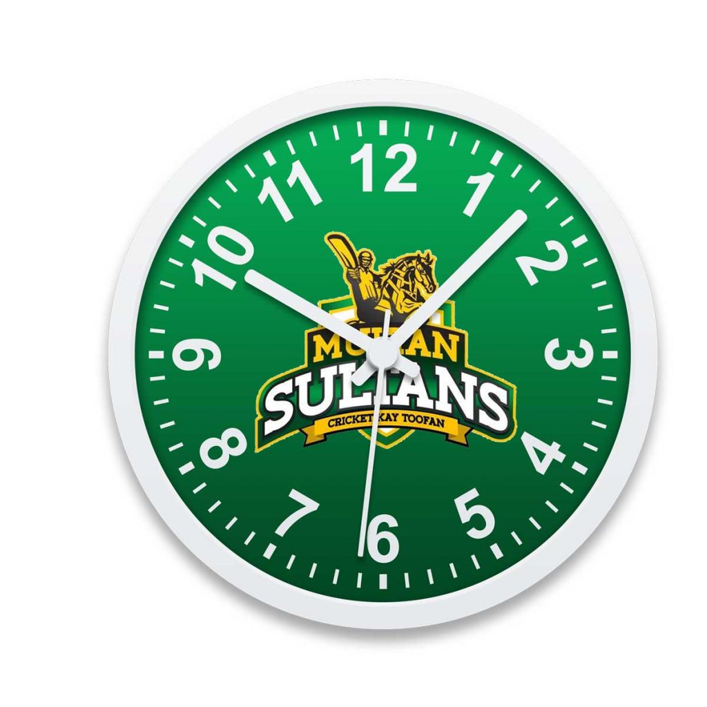 PSL 3 Multan Sultans Wall Clock Design Your Own