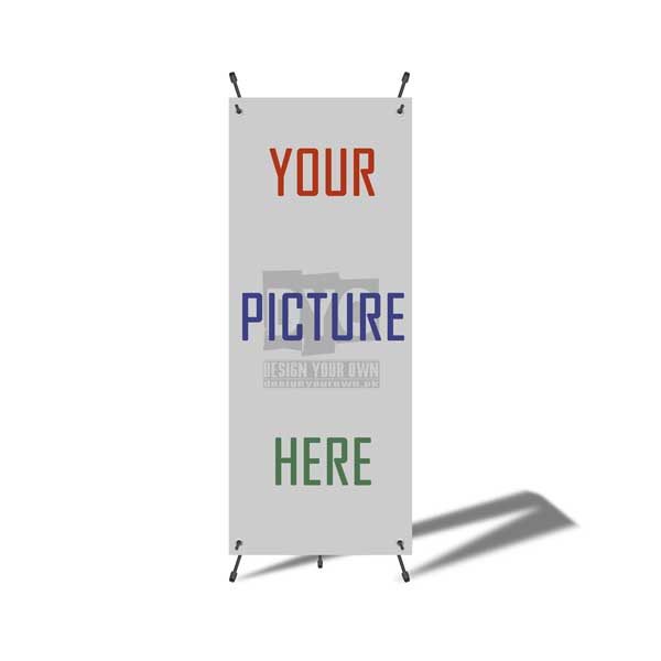 Design Your Own Printed Plastic Sheet X Stand