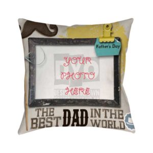 The Best Dad In The Word Custom Gift Cushion