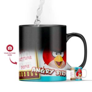Design Your Own Angry Birds Magic Color Changing Mug For Kids