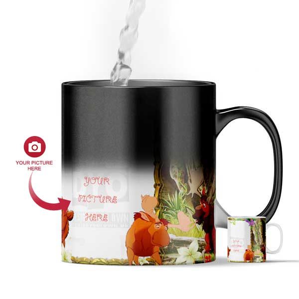 Design Your Own Jungle Book Magic Color Changing Mug For Kids