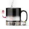 Design Your Own The Best Dad In The World Magic Color Changing Gift Mug